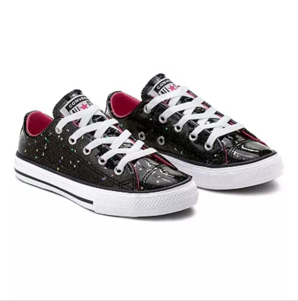 Converse Chuck Taylor All Star • Kid's Low-Top Galaxy Glossy Glimmer Sneakers